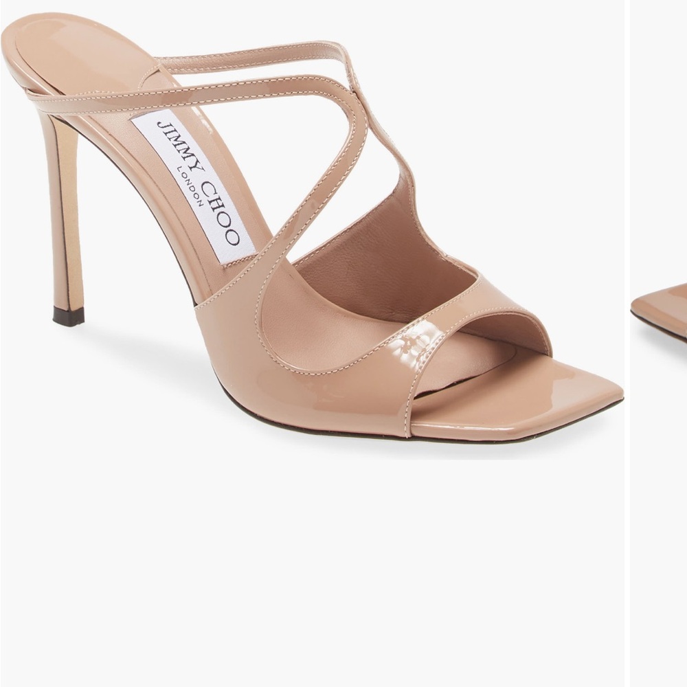 NWT Jimmy Choo Annise 95 ballet pink